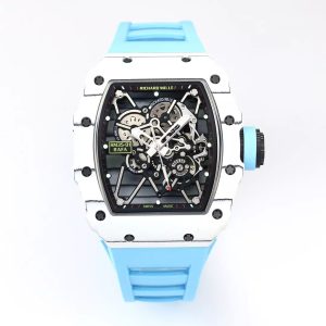 ĐỒNG HỒ CHẾ TÁC RICHARD MILLE RM35-01 VÂN CARBON TRẮNG V2 BBR 44MM