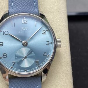 ĐỒNG HỒ IWC PORTUGUESSE IW 358402 REPLICA MẶT XANH BĂNG NHÀ MÁY GR 41MM