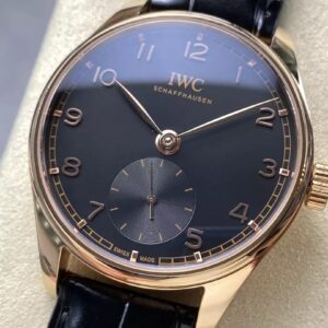 ĐỒNG HỒ IWC SCHAFFHAUSEN REPLICA IW358401 MẶT ĐEN NHÀ MÁY GR 41MM