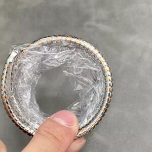 ĐỒNG HỒ NỮ BVLGARI SERPENTI 102680 RGSS FAKE MẶT ĐEN BVF 35MM (2)