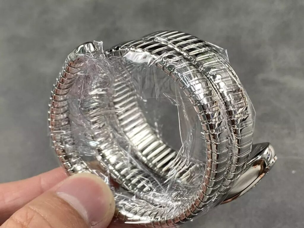 ĐỒNG HỒ NỮ BVLGARI SERPENTI 103819 SS REPLICA MẶT TRẮNG NHÀ MÁY BV 35MM