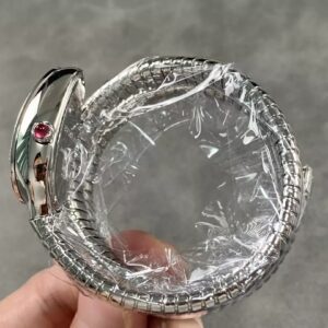 ĐỒNG HỒ NỮ BVLGARI SERPENTI 103819 SS REPLICA MẶT TRẮNG NHÀ MÁY BV 35MM