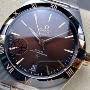 ĐỒNG HỒ OMEGA CONSTELLATION FAKE MẶT CHOCOLATE NHÀ MÁY V+ 41MM