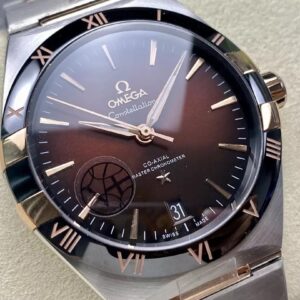 ĐỒNG HỒ OMEGA CONSTELLATION FAKE MẶT CHOCOLATE NHÀ MÁY V+ 41MM