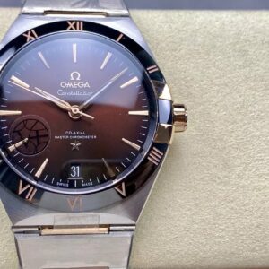 ĐỒNG HỒ OMEGA CONSTELLATION FAKE MẶT CHOCOLATE NHÀ MÁY V+ 41MM