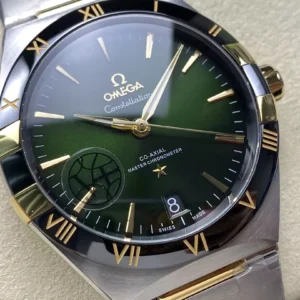 ĐỒNG HỒ OMEGA CONSTELLATION REPLICA MẶT OMBRE DEMI NHÀ MÁY V+ 41MM