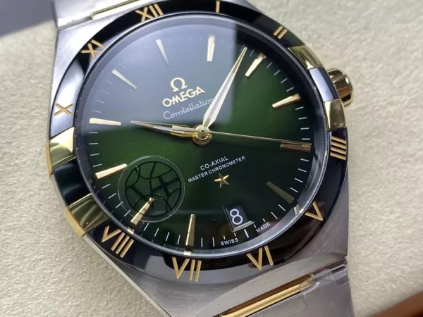 ĐỒNG HỒ OMEGA CONSTELLATION REPLICA MẶT OMBRE DEMI NHÀ MÁY V+ 41MM