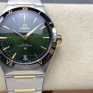 ĐỒNG HỒ OMEGA CONSTELLATION REPLICA MẶT OMBRE DEMI NHÀ MÁY V+ 41MM