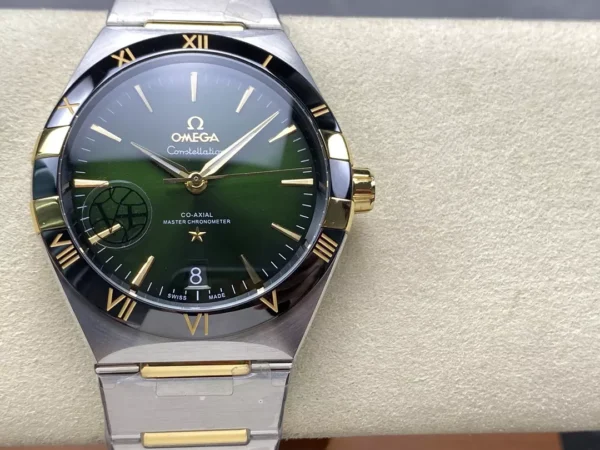 ĐỒNG HỒ OMEGA CONSTELLATION REPLICA MẶT OMBRE DEMI NHÀ MÁY V+ 41MM