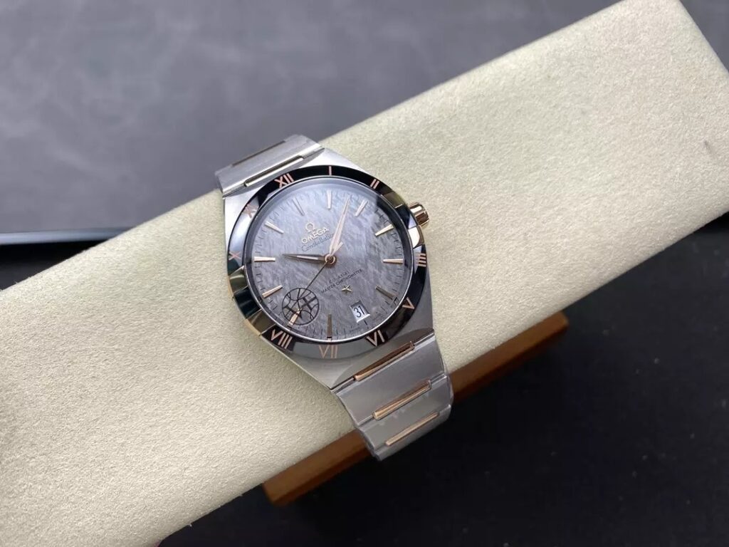 ĐỒNG HỒ OMEGA CONSTELLATION REPLICA MẶT THIÊN THẠCH NHÀ MÁY V+ 41MM