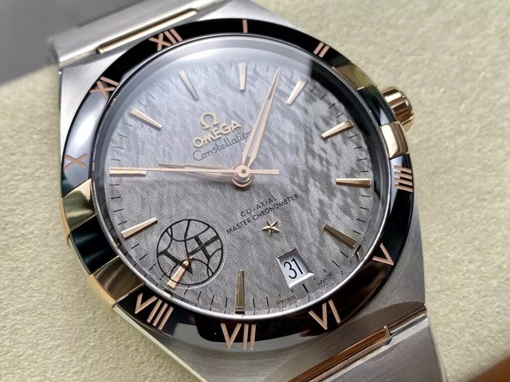 ĐỒNG HỒ OMEGA CONSTELLATION REPLICA MẶT THIÊN THẠCH NHÀ MÁY V+ 41MM