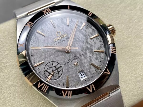 ĐỒNG HỒ OMEGA CONSTELLATION REPLICA MẶT THIÊN THẠCH NHÀ MÁY V+ 41MM