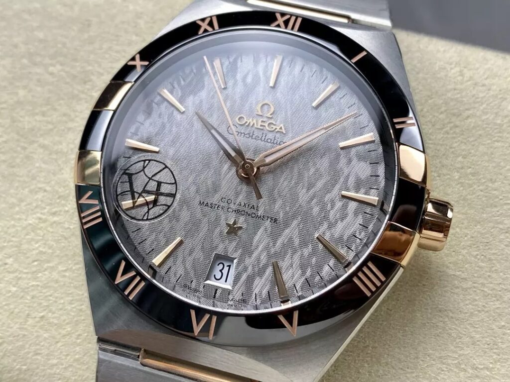 ĐỒNG HỒ OMEGA CONSTELLATION REPLICA MẶT THIÊN THẠCH NHÀ MÁY V+ 41MM