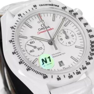 ĐỒNG HỒ OMEGA SPEEDMASTER REPLICA CERAMIC WHITE NHÀ MÁY N1 44MM