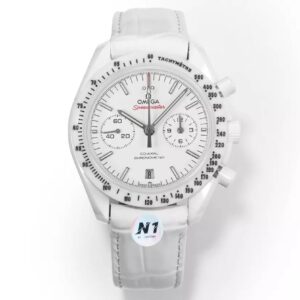 ĐỒNG HỒ OMEGA SPEEDMASTER REPLICA CERAMIC WHITE NHÀ MÁY N1 44MM