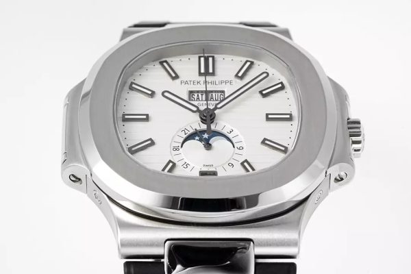 ĐỒNG HỒ PATEK PHILIPPE 5726A NAUTILUS REPLICA MẶT TRẮNG NHÀ MÁY PPF 40.5MM