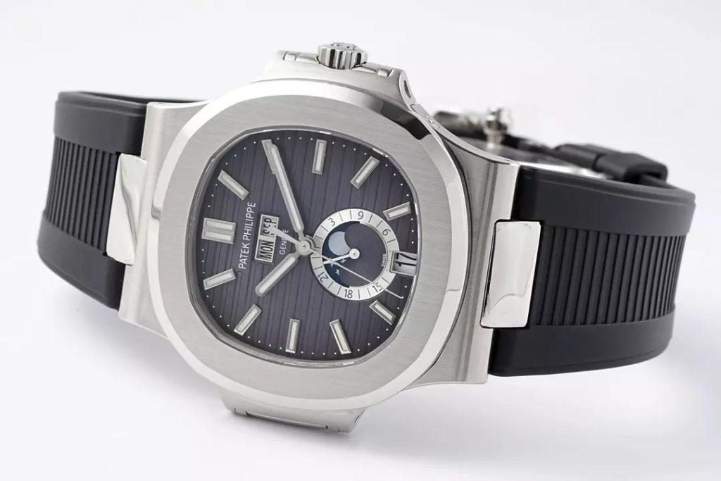 ĐỒNG HỒ PATEK PHILIPPE 5726A REPLICA NAUTILUS MẶT XÁM NHÀ MÁY PPF 40.5MM