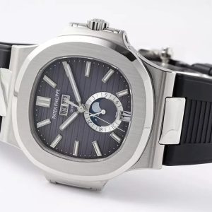 ĐỒNG HỒ PATEK PHILIPPE 5726A REPLICA NAUTILUS MẶT XÁM NHÀ MÁY PPF 40.5MM