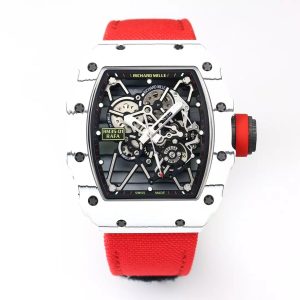 ĐỒNG HỒ RICHARD MILLE RM35-01 REPLICA 11 DÂY VẢI ĐỎ NHÀ MÁY BBR 44MM