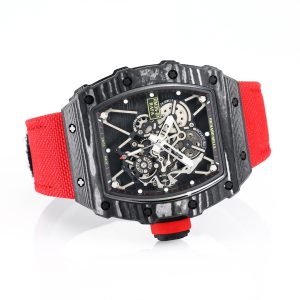 ĐỒNG HỒ RICHARD MILLE RM35-01 REPLICA DÂY VẢI NATO ĐỎ V2 BBR 44MM