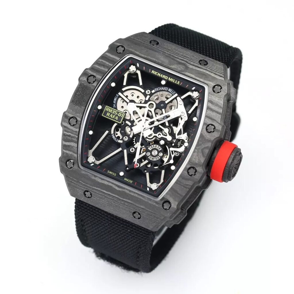 ĐỒNG HỒ RICHARD MILLE RM35-01 REPLICA RAFAEL NADAL V2 NHÀ MÁY BBR 44MM 