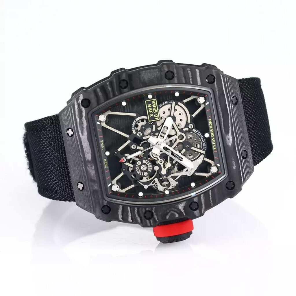 ĐỒNG HỒ RICHARD MILLE RM35-01 REPLICA RAFAEL NADAL V2 NHÀ MÁY BBR 44MM 