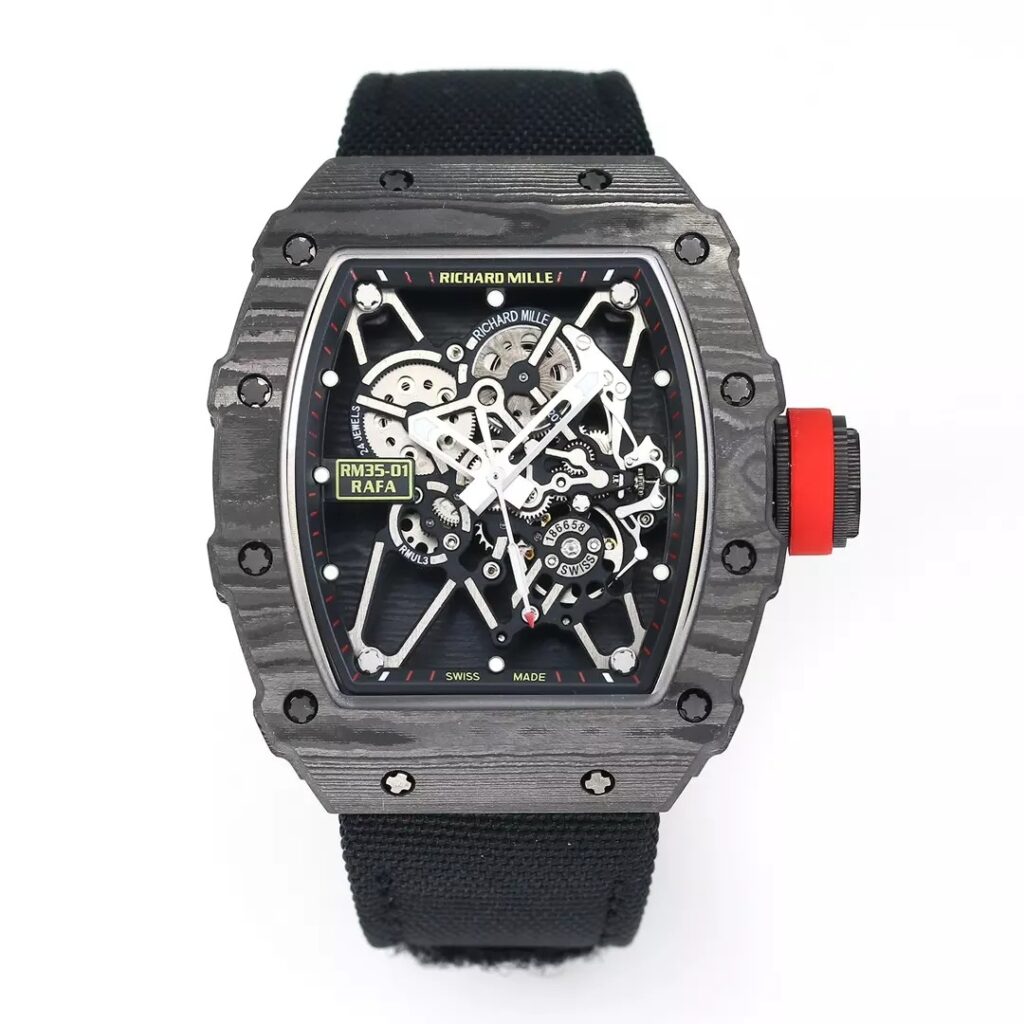 ĐỒNG HỒ RICHARD MILLE RM35-01 REPLICA RAFAEL NADAL V2 NHÀ MÁY BBR 44MM 