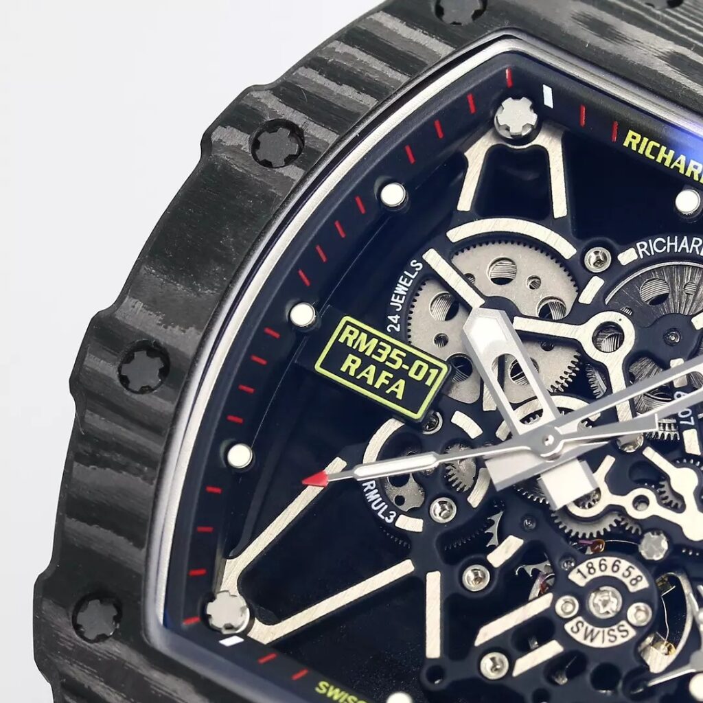 ĐỒNG HỒ RICHARD MILLE RM35-01 REPLICA RAFAEL NADAL V2 NHÀ MÁY BBR 44MM