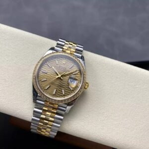 ĐỒNG HỒ ROLEX DATEJUST 126238 REPLICA MẶT GẠCH NIỀNG ĐÁ VSF 36MM