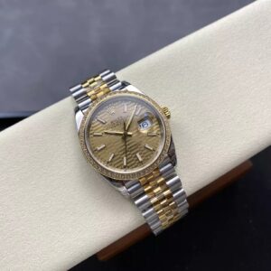 ĐỒNG HỒ ROLEX DATEJUST 126238 REPLICA MẶT GẠCH NIỀNG ĐÁ VSF 36MM