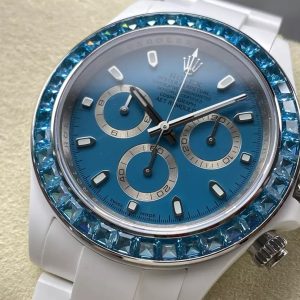 ĐỒNG HỒ ROLEX DAYTONA REPLICA FULL CERAMIC MẶT XANH NHÀ MÁY IPK 40MM