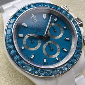 ĐỒNG HỒ ROLEX DAYTONA REPLICA FULL CERAMIC MẶT XANH NHÀ MÁY IPK 40MM