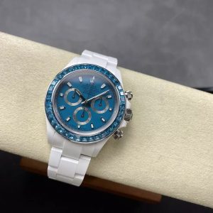 ĐỒNG HỒ ROLEX DAYTONA REPLICA FULL CERAMIC MẶT XANH NHÀ MÁY IPK 40MM