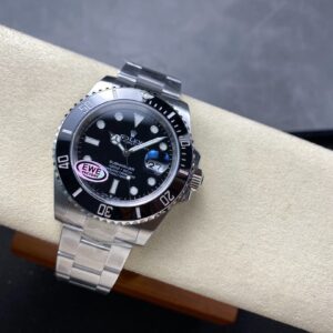 ĐỒNG HỒ ROLEX SUBMARINER REPLICA DATE MẶT ĐEN NHÀ MÁY EWE 40MM