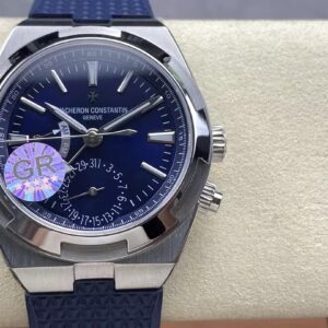 ĐỒNG HỒ VACHERON CONSTANTIN REPLICA DÂY CAO SU XANH NHÀ MÁY GR 41MM (1)