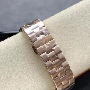 ĐỒNG HỒ VACHERON CONSTANTIN REPLICA MẶT TRẮNG VÀNG HỒNG GRF 41MM