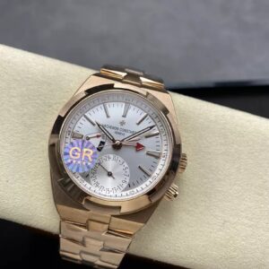 ĐỒNG HỒ VACHERON CONSTANTIN REPLICA MẶT TRẮNG VÀNG HỒNG GRF 41MM