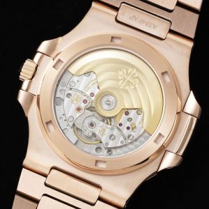 ĐỒNG HỒ PATEK PHILIPPE NAUTILUS 5723 REPLICA MẠ VÀNG HỒNG ĐÁ RUBY TÍM 40MM