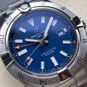 ĐỒNG HỒ BREITLING 1884 REPLICA 11 AVENGER GMT BLUE DIAL NHÀ MÁY BLS 44MM (1)