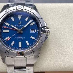 ĐỒNG HỒ BREITLING 1884 REPLICA 11 AVENGER GMT BLUE DIAL NHÀ MÁY BLS 44MM (1)