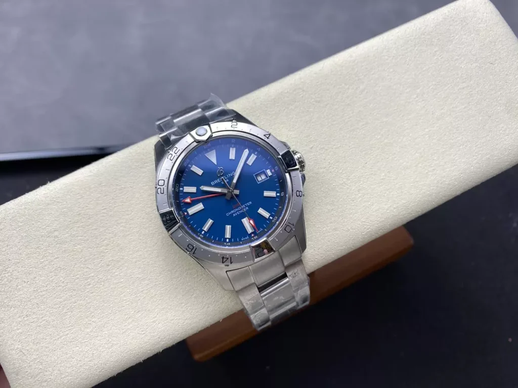 ĐỒNG HỒ BREITLING 1884 REPLICA 11 AVENGER GMT BLUE DIAL NHÀ MÁY BLS 44MM (1)