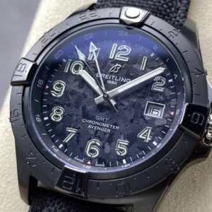 ĐỒNG HỒ BREITLING AVENGER GMT REPLICA MẶT THIÊN THẠCH NHÀ MÁY BLS 44MM (1)