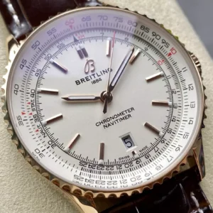 ĐỒNG HỒ BREITLING NAVITIMER REPLICA 11 MẶT TRẮNG NHÀ MÁY BLS 41MM