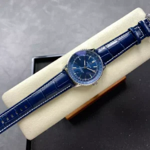 ĐỒNG HỒ BREITLING NIVITIMER REPLICA MẶT XANH BLUE NHÀ MÁY BLS 41MM (1)