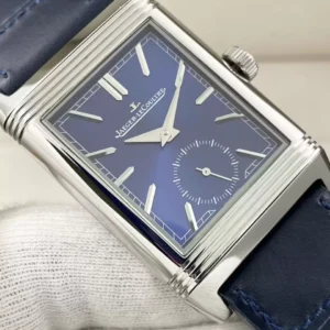 ĐỒNG HỒ JAEGER-LECOULTRE 3988482 REPLICA 11 DÂY DA XANH NHÀ MÁY MG 29MM (1)