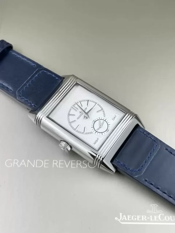 ĐỒNG HỒ JAEGER-LECOULTRE 3988482 REPLICA 11 DÂY DA XANH NHÀ MÁY MG 29MM (1)