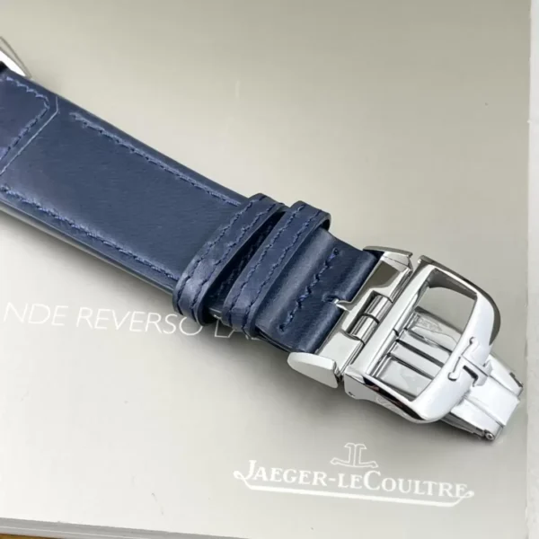 ĐỒNG HỒ JAEGER-LECOULTRE 3988482 REPLICA 11 DÂY DA XANH NHÀ MÁY MG 29MM (1)