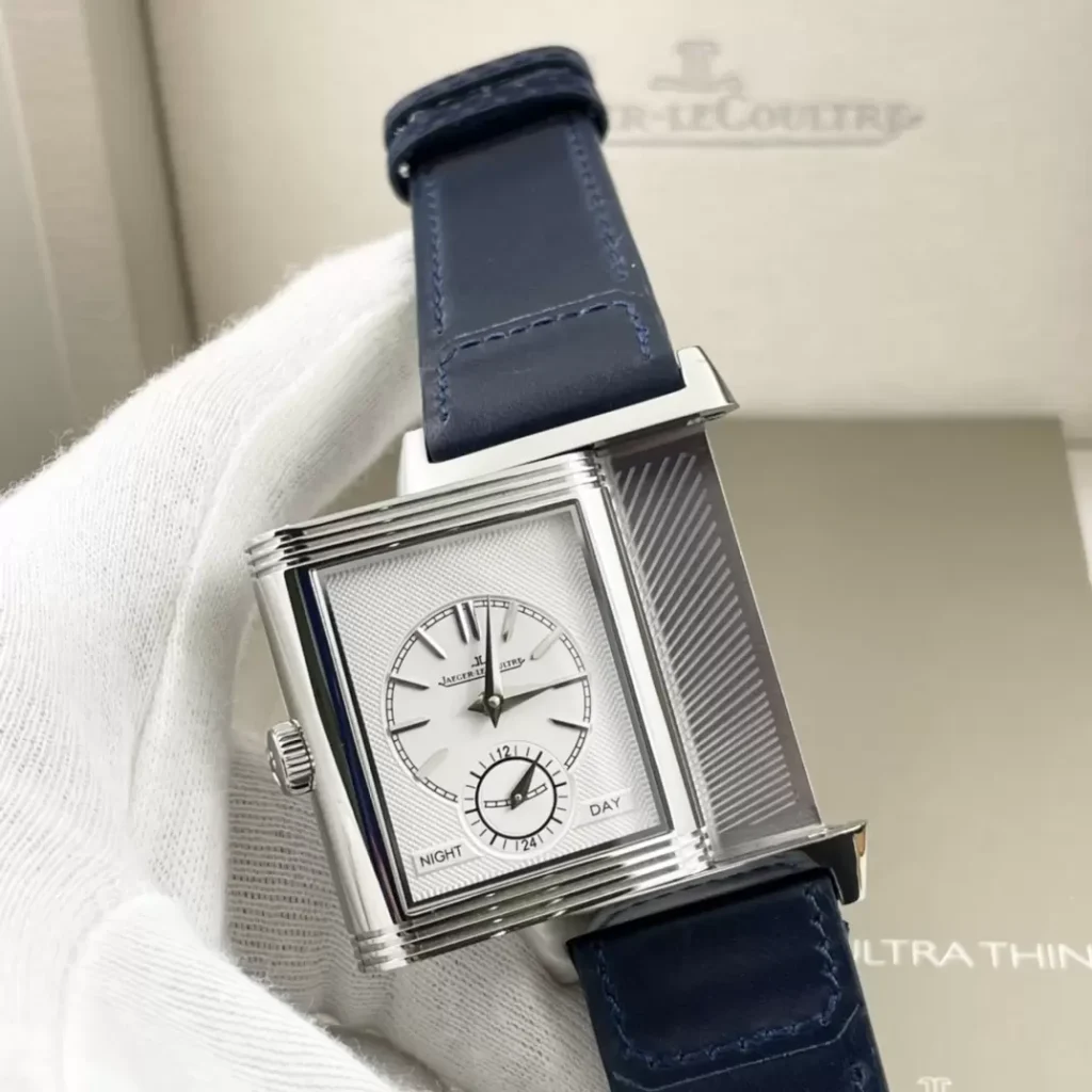 ĐỒNG HỒ JAEGER-LECOULTRE 3988482 REPLICA 11 DÂY DA XANH NHÀ MÁY MG 29MM (1)