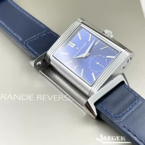 ĐỒNG HỒ JAEGER-LECOULTRE 3988482 REPLICA 11 DÂY DA XANH NHÀ MÁY MG 29MM (1)