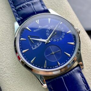 ĐỒNG HỒ JAEGER-LECOULTRE FAKE 11 MẶT XANH MASTER ULTRA THIN NHÀ MÁY GF 39MM